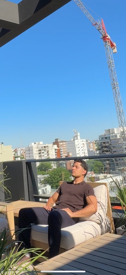 Fotografías de Andrew en esa etapa.